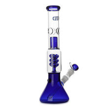 Load image into Gallery viewer, Spiral Perc Bong Blue
