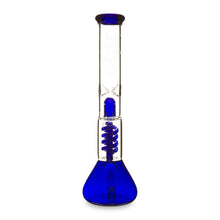Load image into Gallery viewer, Twin Spiral perc Beaker Base Water Pipe
